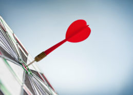 arrows and darts target