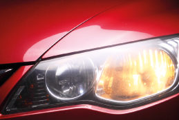 automotive front car light