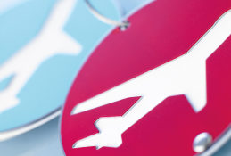 signage of airplane