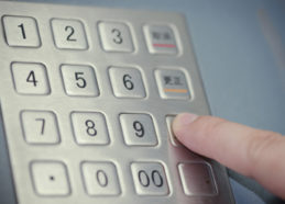 ATM keyboard