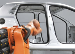 Body of car in production